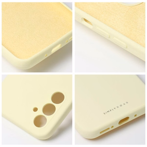 ROAR Cloud Skin suojakuori Xiaomi Redmi Note 15 5G vaaleankeltainen