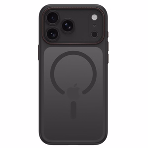 Tech-Protect MagCam MagSafe suojakuori malleille iPhone 18 Pro / 17 Pro, mattamusta ja punainen