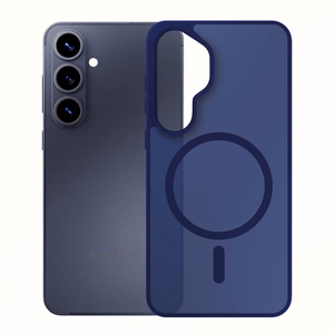 Samsung Galaxy S26+ – 3mk Smoke MagCase sininen puhelimen suojakuori