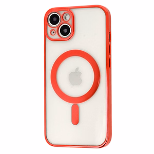 Tel Protect Magsafe Luxury Suojakuori iPhone 13 Pro:lle punainen