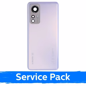 Back Cover Compatible With Xiaomi 12 (12X) / Purple / (Service Pack)