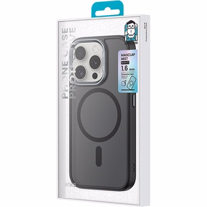Benks Magnetic Mist Suojakuori metallikehyksellä iPhone 16:lle titanium