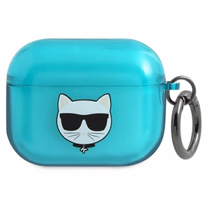 Karl Lagerfeld Choupette AirPods Pro -kotelo - sininen