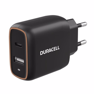 Duracell verkkolaturi (DRACUSB19-EU) – 20 W, musta