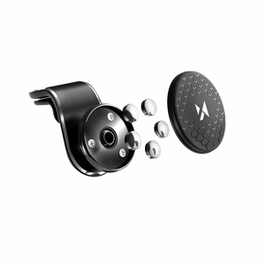 Wozinsky Magneettinen auton ilmastoinnin kiinnike 360 musta (WMH-03)