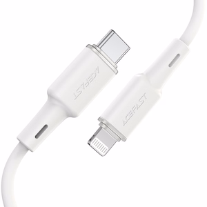 Acefast kaapeli MFI USB Type C - Lightning 1.2m, 30W, 3A musta (C2-01 black)