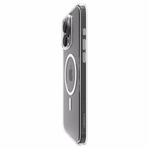 Spigen Thin Fit MagSafe Suojakuori iPhone 16 Pro Max:lle - Läpinäkyvä ja Valkoinen