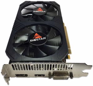 Biostar Radeon RX560 AMD Radeon RX 560 4 GB GDDR5 Näytönohjain