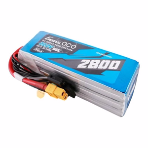 Gens ace G-Tech 2800mAh 22.2V 60C 6S1P LiPo-akku XT60-liittimellä