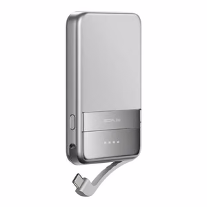 EcoFlow RAPID Magneettinen Varavirtalähde, 5000mAh, (hopeinen).