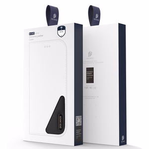 Dux Ducis Hivo -lompakkokotelo RFID-suojalla iPhone 15 Plus - ruskea