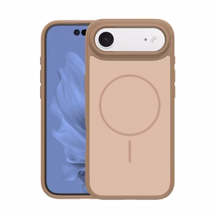 Frame Thin Mag Suojakuori iPhone 17 Air 6,6":lle ruskea