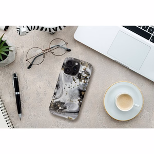 Suojakuori iPhone 15 PRO:lle Forcell F-Protect Mirage MagSafe-yhteensopiva Military Drop-Test hopeinen sumu
