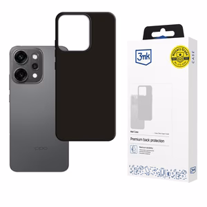 3mk Matt Case Suojakuori Oppo Reno 14 Pro:lle - Musta