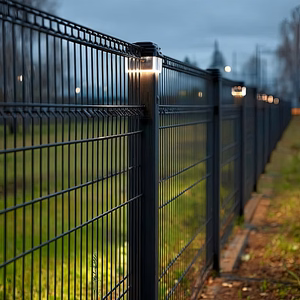 GreenBlue GB128 – 100×100 mm aurinkokäyttöinen LED-aitatolppavalo hämärätunnistimella