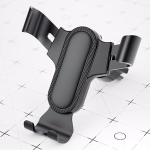 Dudao gravity car phone holder for air vent black (F7s)