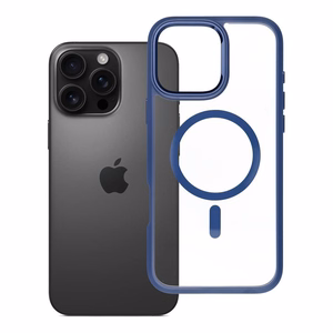 ROAR suojakuori MAG BUMPER, yhteensopiva MagSafen kanssa, IPHONE 16 Pro Max, tummansininen