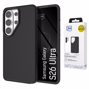 3mk Fortis MagCase -suojakuori Samsung Galaxy S26 Ultra:lle - musta