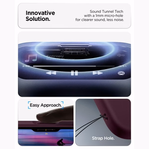 Spigen Nano Pop MagSafe  iPhone 18 Pro / 17 Pro kuori, tumma kirsikanpunainen