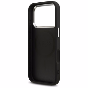 Guess 4G Classic Logo MagSafe Suojakuori iPhone 17 Pro:lle - Musta