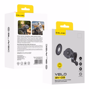 Blavec Pyoräteline BV-03 Velo Quick Lock Magsafe ohjaustankoon (BV03-QLMHB) musta