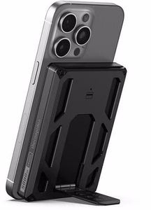 Ulkoinen akku Veger Wallet Tracker W0582 MFi PD 20W 5000 mAh musta