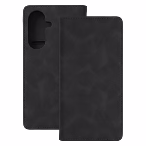 musta Smart Suede -suojakuori Samsung Galaxy A27 5G -laitteelle