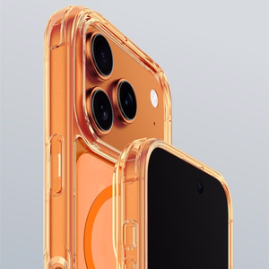 AmazingThing Minimal Mag Suojakuori iPhone 17 Pro Maxille MagSafe-yhteensopiva - oranssi