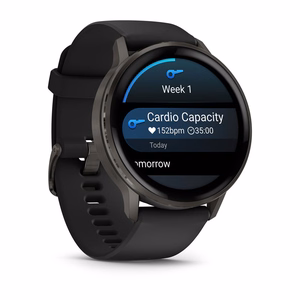 ÄLYKELLO VENU 4 45 MM/SLATE/MUSTA 010-03014-00 GARMIN
