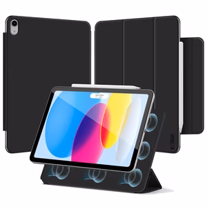 Tech-Protect Smartcase Magneettinen iPad 10.9 2022 / iPad 11 2025:lle - musta