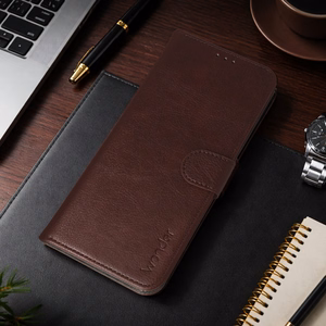 WONDER COMMON Universal Book Case (SIZE L) for Iphone 6 Plus/7 Plus/8 Plus/Xs Max/11 Pro Max/Samsung S20 FE/S21 FE/S10 Plus/A10/A32/A54/Xiaomi 12 Lite/Huawei P30 Pro brown
