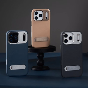 Moshi Kameleon MagSafe suojakuori iPhone 17 Pro Max -laitteelle, jalustatoiminnolla, Midnight Gray -värinen