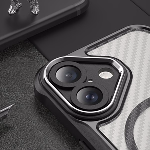Leading Series MagSafe Silikoninen Suojakuori iPhone 16 Plus:lle - Musta