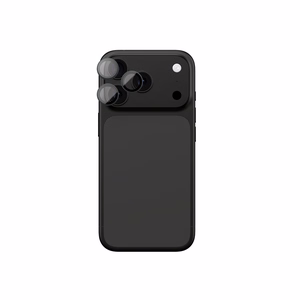 AmazingThing Linssilasi iPhone 17 Pro / Pro Max:lle harmaalla alumiinikehyksellä