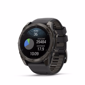 Garmin Fenix 8 Sapphire älykello, musta/harmaa 010-02905-21