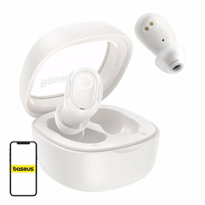 Baseus Bowie WM02 TWS Bluetooth 5.0 langattomat kuulokkeet (valkoinen)