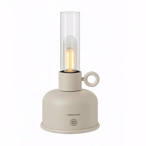 Forever Light Vintage Petroleum LED-lamppu FLR-05 vaalea beige