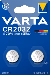 VARTA litiumparisto CR2032 (BIOS) 3V 2 kpl