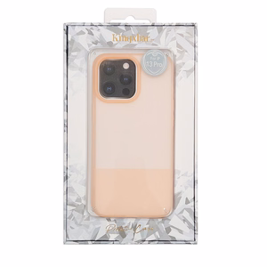 Kingxbar Plain Series kotelo kansi iPhone 13 Pro Max silikoni kansi vaaleanpunainen