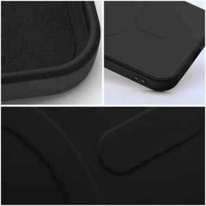 Silikoninen Suojakuori iPhone 11 PRO:lle Mag Cover MagSafe-yhteensopiva musta