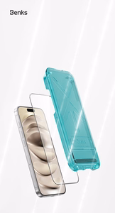 Benks GlassWarrior -näytönsuoja iPhone 16 Prolle (Online Packing)