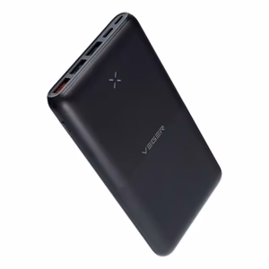 Veger W2060 varavirtalähde PD QC3.0 3A 20W 20000mAh – musta