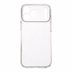 Läpinäkyvä TFO Shine 2 mm:n kimallekuori – Apple iPhone 17 Pro- ja iPhone 18 Pro -puhelimille