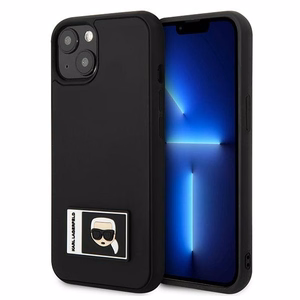 Karl Lagerfeld Ikonik Patch kotelo iPhone 13 - musta