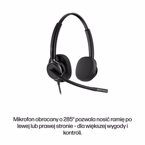 HP Poly Mission 425 USB langallinen kuulokemikrofoni