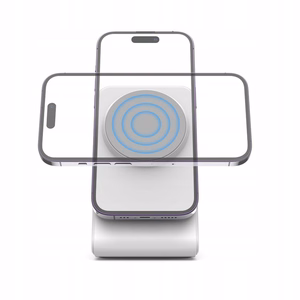 Tech-Protect QI15W-A38 MagSafe langaton laturi - Valkoinen