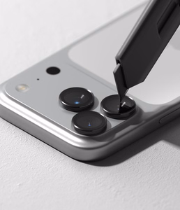 Ringke 2 kpl karkaistuja kamerakehyksen suojalaseja malleille iPhone 18 Pro / Pro Max, musta