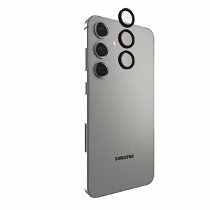 Case-Mate Aluminum Ring Lens Protector camera-lens glass for Samsung Galaxy S24+, black
