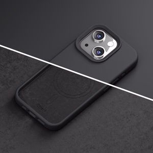 Etteri Silicone Mag case for iPhone 15 6,1" black