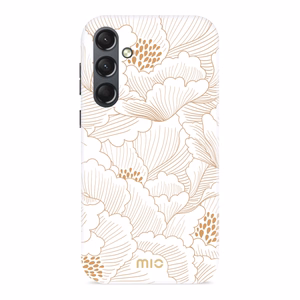 MIO White Roses Magsafe Suojakuori Samsung S24 5G